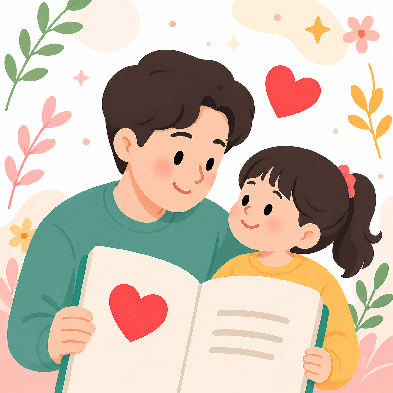 아이와 아빠의 5분